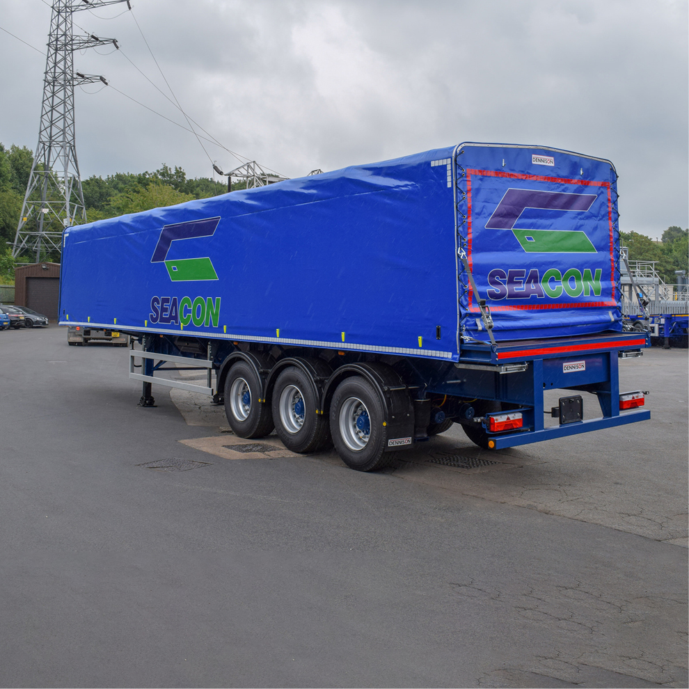 Sliding Hood Coil Carrier Trailer Dennison Trailers