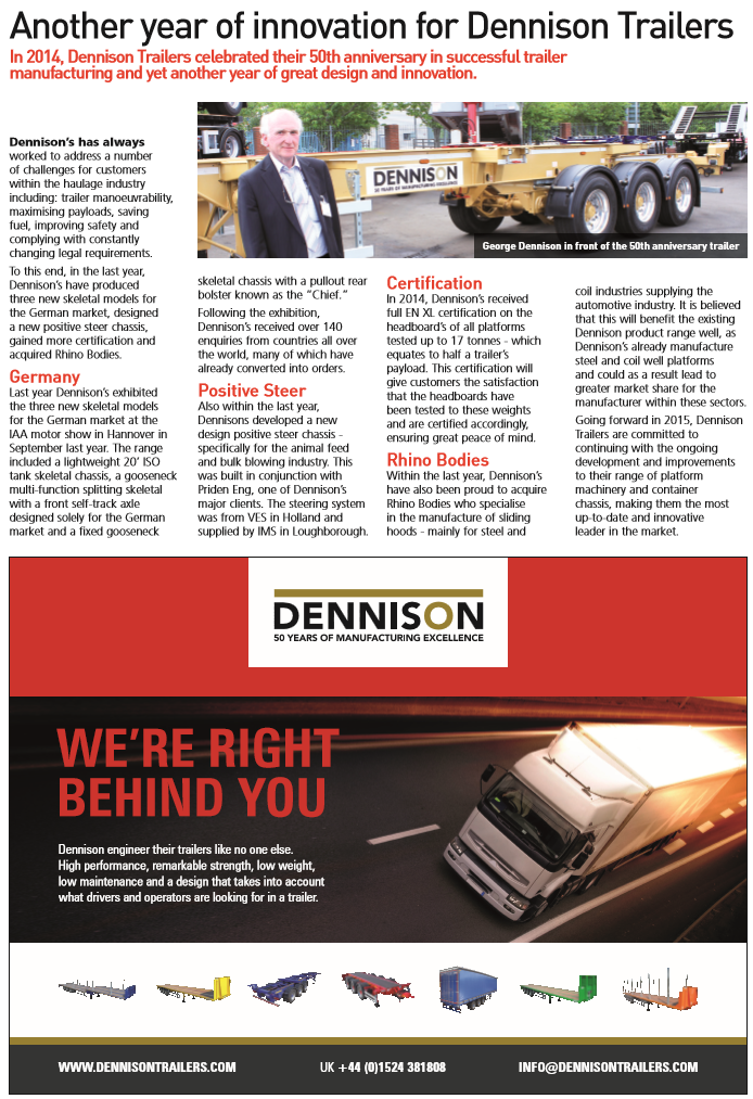 export and freight editorial