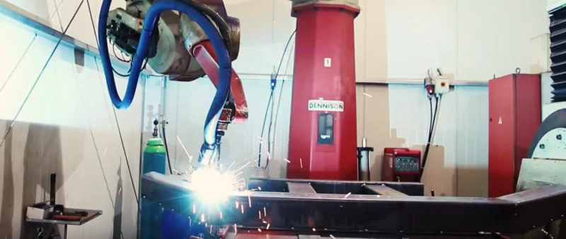 Working Machinery on site at Dennison's